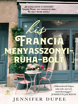 cover image of A kis Francia menyasszonyiruha-bolt